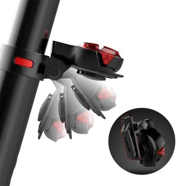 Lumière arrière USB Umisu – Visibilité renforcée et sécurité accrue pour vos trajets nocturnes – Image 4