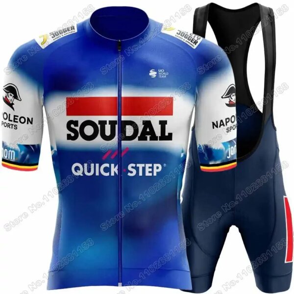 Combinaison de cyclisme SOUDAL QUICK STEP manche courte – Image 5