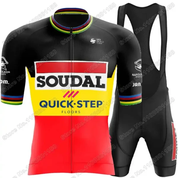 Combinaison de cyclisme SOUDAL QUICK STEP manche courte – Image 6